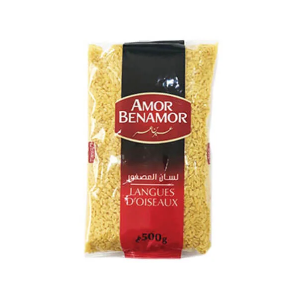 Langue Oiseaux Benamor 500g