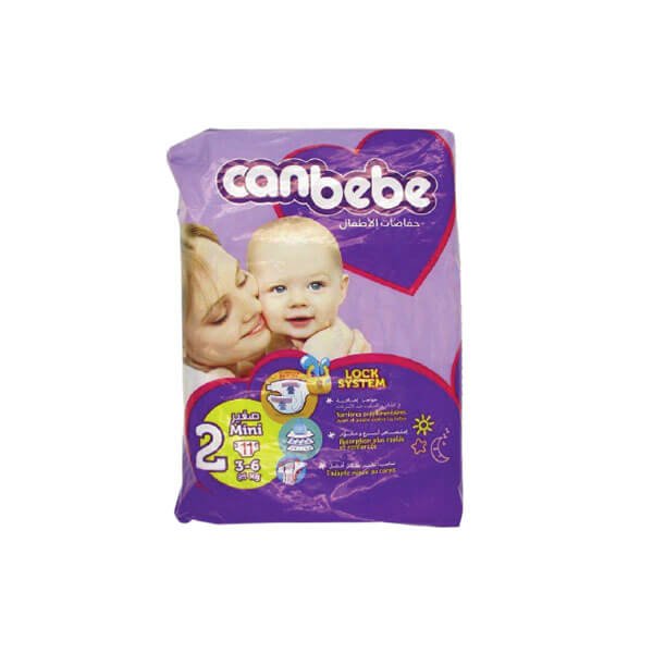 Canbebe Couches Bébé Taille 2 Mini (11 Pièces)