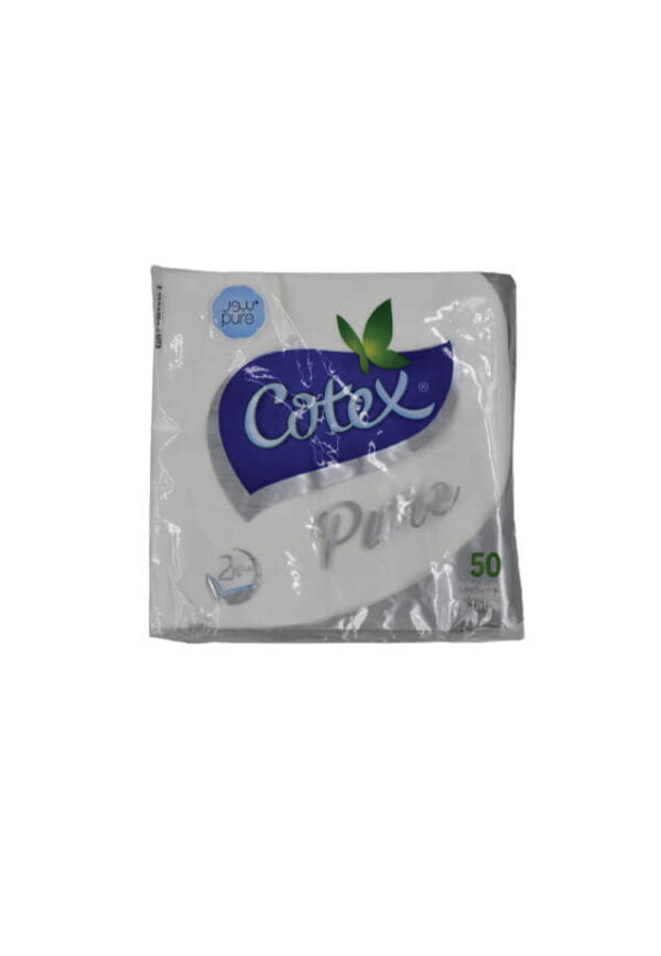 Cotex-Pure-50-Serviettes-De-Table-2plis