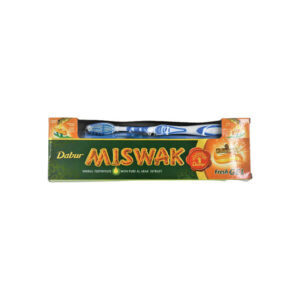 Dabur-Miswak-Dentifrice-Fresh-Gel-Herbal-Toothpaste-(-Avec-Brosse-à-Dents)-150g