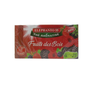 Elephanto Thé Aromatisé Fruits des Bois 25 Sachets