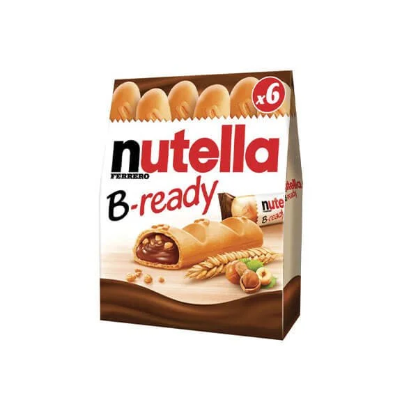 Ferrero Nutella B-Ready au Creme de Noix et Cacao X6