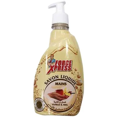 Force Xpress savon liquide Mains (vanille – Miel) 500ml