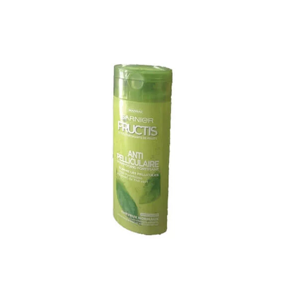 Fructis Shampoing Garnier Anti Pelliculaire 2 En 1 Extrait De vThé Vert 250 ml