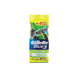 Gillette-Blue-3-Sensitive-(4-+1-Gratuites-)