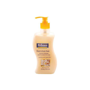 HiGeen-Anti-bactériale-savon-liquide-Mains-et-Corps-Orange-Blossom-500ml