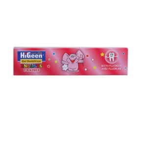 Higeen-Gel-Dentifrice-Enfants-Fraises-(Avec-Fluorure)-80g