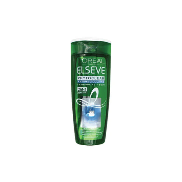 L’Oréal-Paris-Elseve-Shampooing+soin-Phytoclear-Antipelliculaire-3-Huiles-Essentielles-250ml