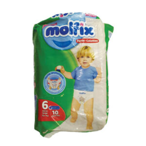 Molfix 6 Extra Large (15+) kg 10 Couches