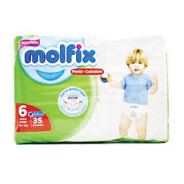 Molfix 6 Extra Large (15+) kg Pants & Culottes 35 Couches