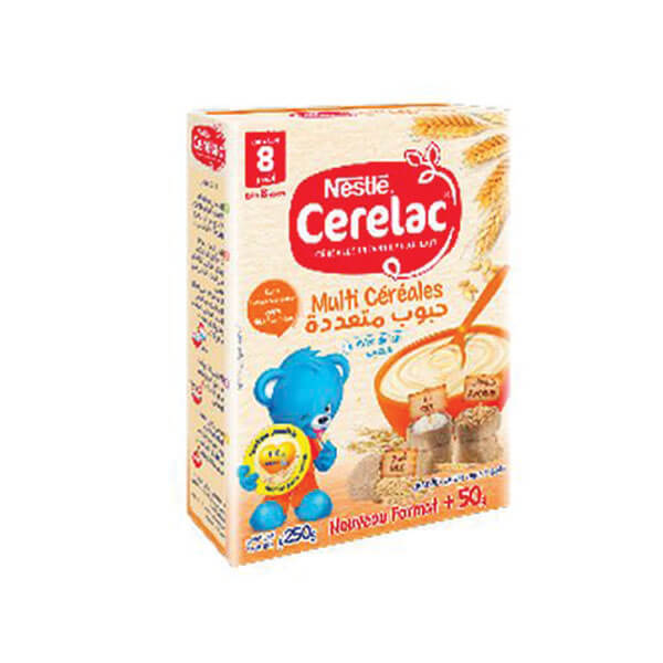 Nestlé Cérélac Multi Céréales Farine 250g