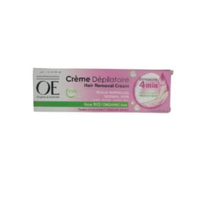 OE Créme Dépilatoire Hair Removal cream Peaux Normales Rose Bio 100ml