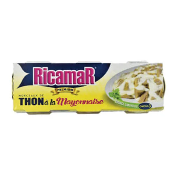 Ricamar Premium Morceaux de Thon a la Mayonnaise 195g