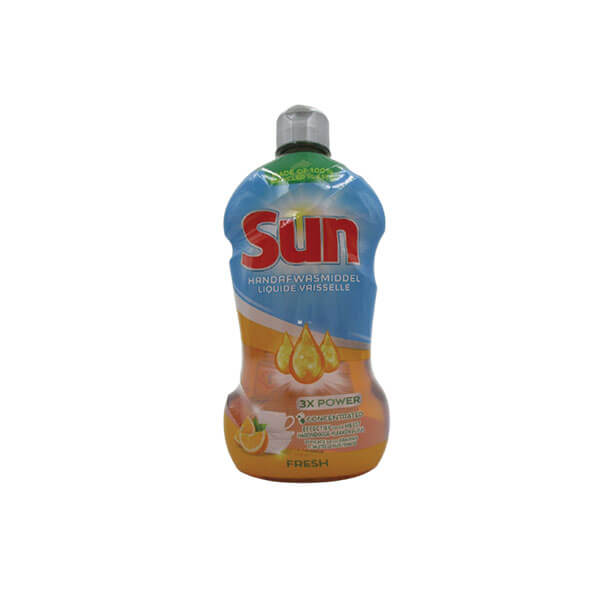 Sun Savon Liquide Vaisselle 3x Power Fresh Orange 450 ml.jpg
