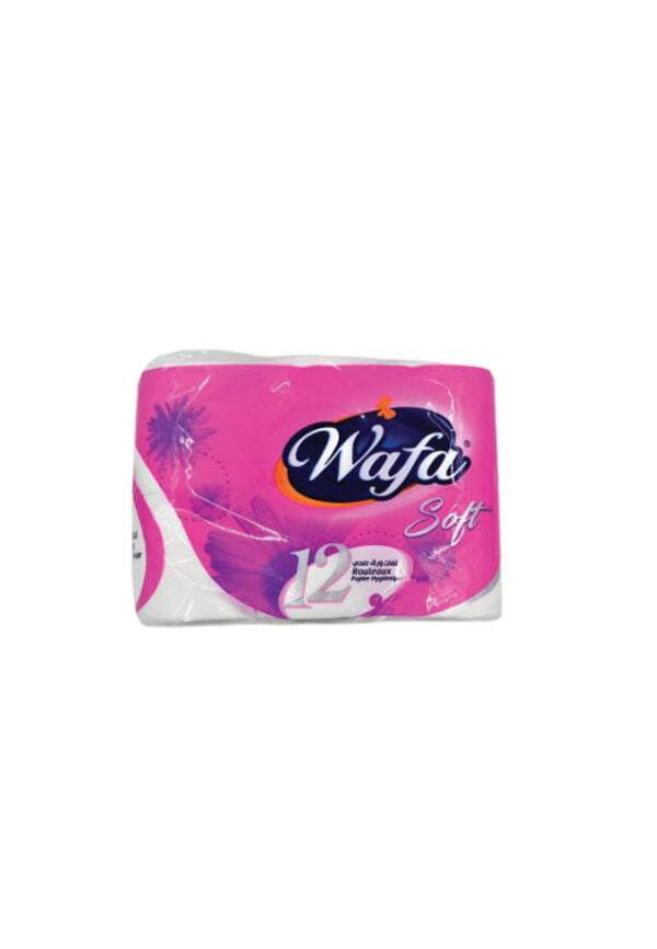Wafa-Soft-12-Rouleaux-Papier-Hygiénique