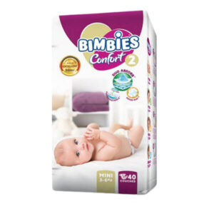Bimbies Confort N 01 (2-5kg) 12 Couches