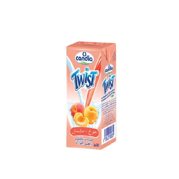 Candia Jus Twist Pêche Abricot 20cl
