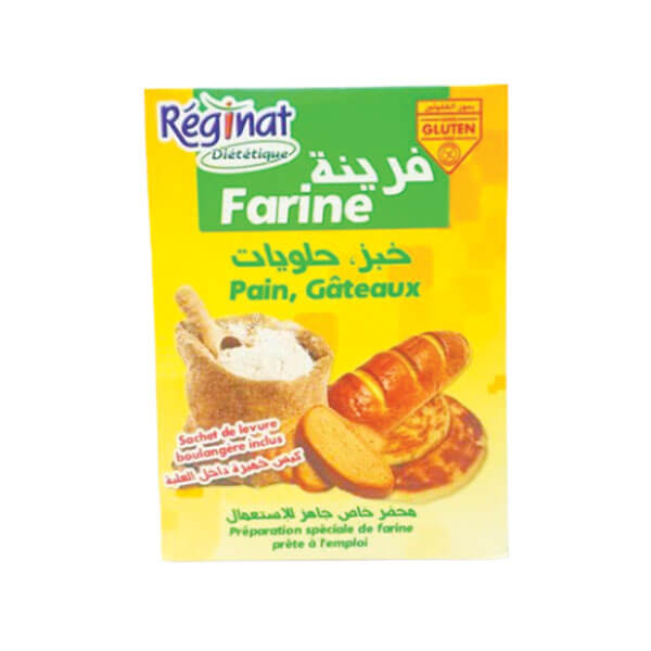 Farine Pain et Gâteaux Sans Gluten Réginat Diététique 500 g