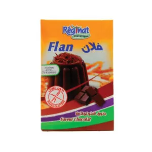 Flan Gout Chocolat Sans Gluten Réginat 110 g