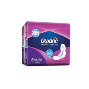 Serviettes Hygiéniques Awane Ultra Fine Longue 8 Unités