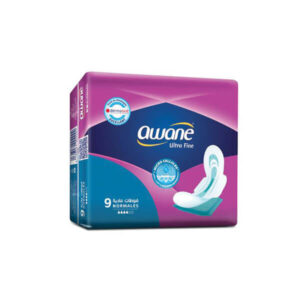 Serviettes Hygiéniques Awane Ultra Fine Normale 9 Unités